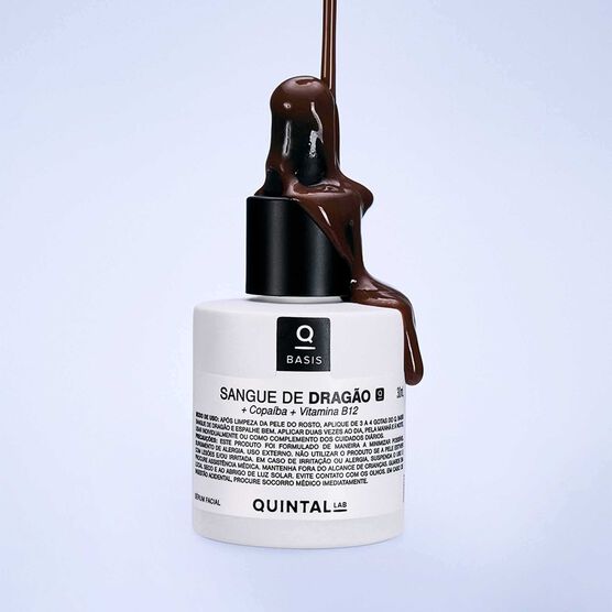 S&eacute;rum Facial Sangue de Drag&atilde;o e Copa&iacute;ba +Vit B12 Q.Basis